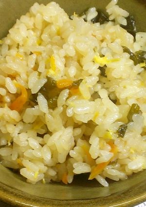 卵スープの素で♪お手軽炊き込みご飯♪-レシピのメイン写真