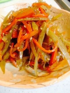 きんぴらごぼう-レシピのメイン写真