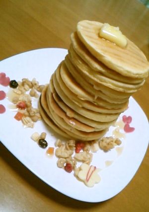 パンケーキタワー-レシピのメイン写真