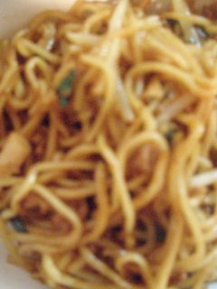 にらとそぼろの焼きそば-レシピのメイン写真