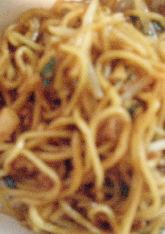 にらとそぼろの焼きそば-レシピのメイン写真