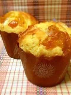 金柑の甘露煮とホワイトチョコのマフィン-レシピのメイン写真