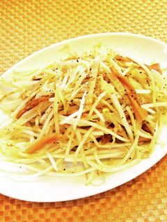 ☺簡単♪すぐできるもやしとメンマの炒め物-レシピのメイン写真