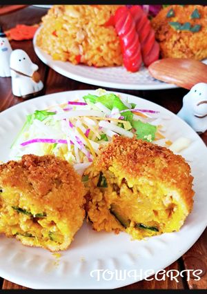 かぼちゃコロッケ-レシピのメイン写真