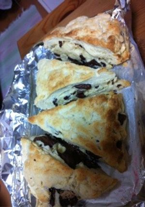 簡単☆トースターで＊チョコスコーン-レシピのメイン写真
