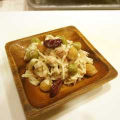 A picture of 簡単！切干大根とお豆のツナサラダ.