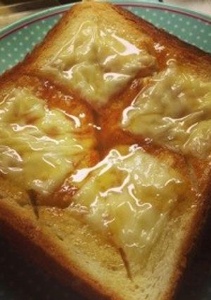 フライパンでもちふわチーズトースト-レシピのメイン写真