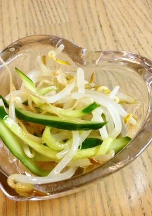 もやしとキュウリとワカメのナムル-レシピのメイン写真