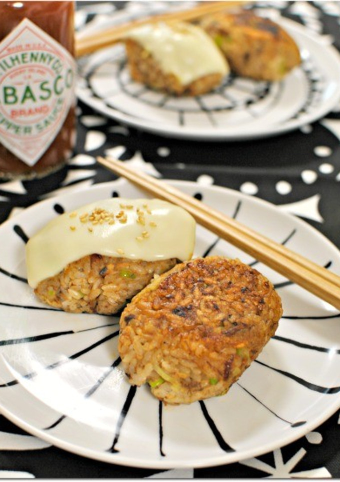 辛旨い♪さばネギ味噌焼きおにぎり-レシピのメイン写真