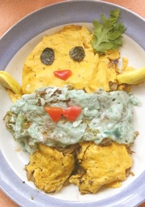 オムやきそば　梨は入ってないっし～-レシピのメイン写真