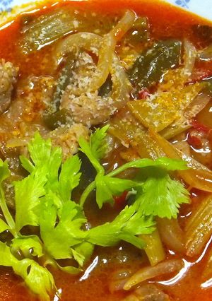 豚肉と野菜のトマト煮込み，チーズ風味-レシピのメイン写真