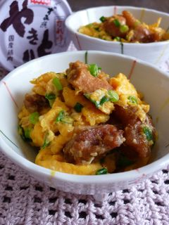 ◆焼き鳥缶de炒り卵◆ お弁当にも♪-レシピのメイン写真