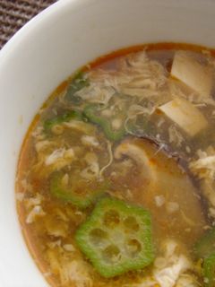 酢辣湯(サンラータン)風スープ-レシピのメイン写真