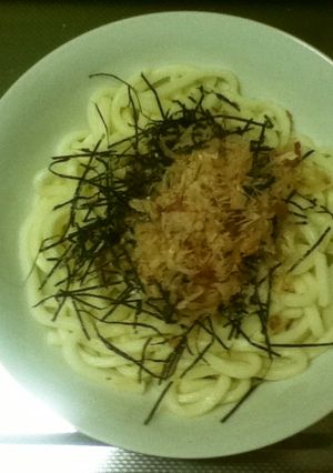 麺つゆ納豆ゆかりうどん-レシピのメイン写真