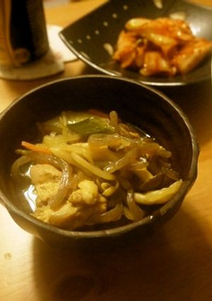 【糖質制限】つきこんにゃくのカレー鍋-レシピのメイン写真