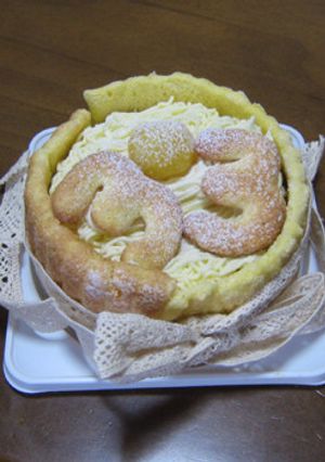 HMでビスキュイケーキ☆-レシピのメイン写真