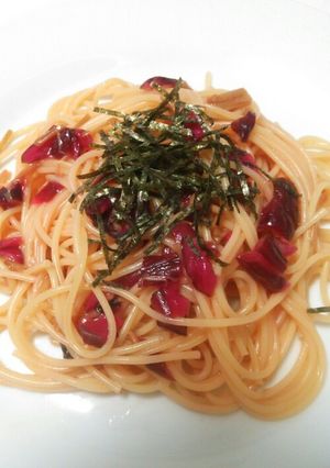 しば漬けで簡単可愛い和風パスタ❁-レシピのメイン写真