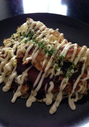 簡単おいしいキャベツ焼き！-レシピのメイン写真