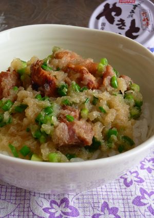 ◆焼き鳥缶de大根みぞれ丼◆-レシピのメイン写真
