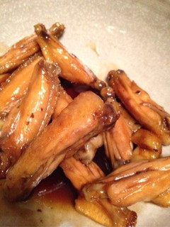 手羽中のにんにく照り煮-レシピのメイン写真