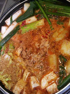 韓国風の鍋-レシピのメイン写真