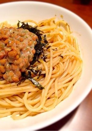 簡単ねばねば健康♡納豆パスタ-レシピのメイン写真