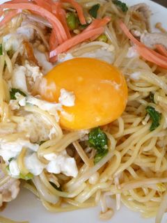 らーめんっぽい焼きそばめんつゆ仕立て-レシピのメイン写真