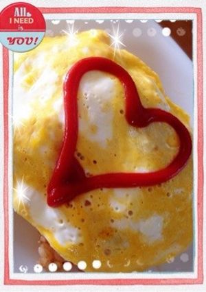 オムライス（炊飯器）お弁当にも-レシピのメイン写真