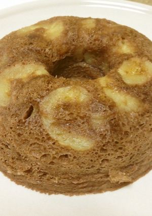 レンジで簡単チョコバナナケーキ-レシピのメイン写真