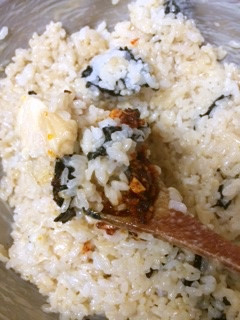 モッツァレラと韓国のりの混ぜご飯-レシピのメイン写真