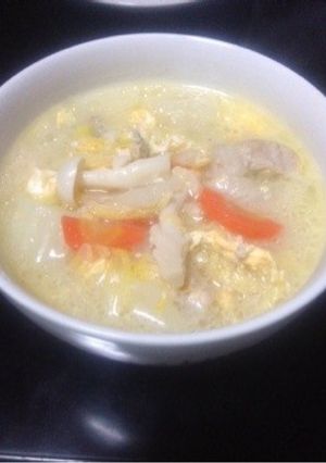 お肉と野菜の塩麹ホワイトスープ-レシピのメイン写真