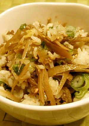 ◆簡単炒めて混ぜる♡美味な牛ごぼうご飯◆-レシピのメイン写真