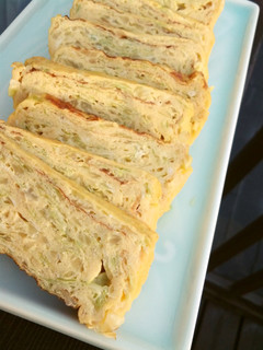 お母さんの味♪キャベツ入り玉子焼き-レシピのメイン写真
