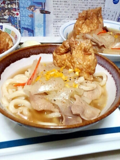 洋風!柚子香るコンソメうどん-レシピのメイン写真