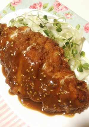 鶏むね肉★味噌カツ-レシピのメイン写真