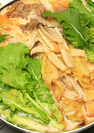 豆乳ごま坦々鍋-レシピのメイン写真