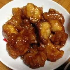 รูปของ 鶏唐揚げのレモン煮