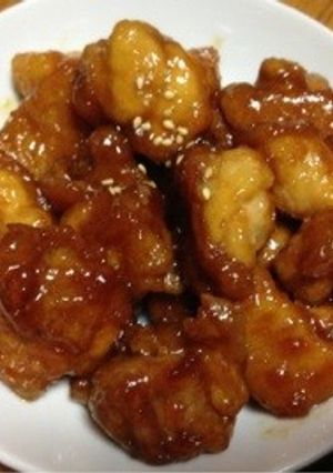 鶏唐揚げのレモン煮-レシピのメイン写真