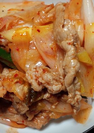 誰でも出来る簡単★豚キムチ（丼）②-レシピのメイン写真