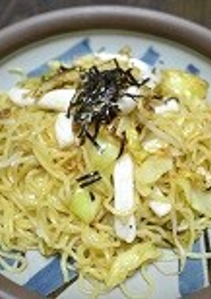 新鮮イカ自慢海鮮焼きそば-レシピのメイン写真