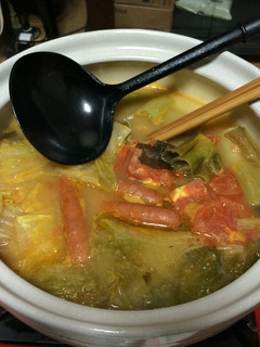 簡単トマト鍋-レシピのメイン写真