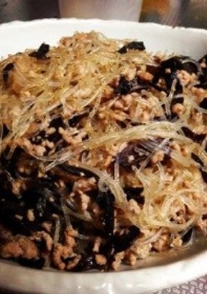 中華風春雨サラダ！ガッツリ飯！-レシピのメイン写真