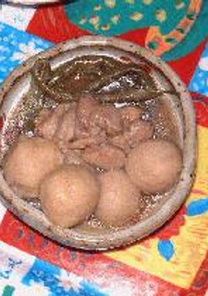 簡単！里芋ととり肉の煮付け-レシピのメイン写真