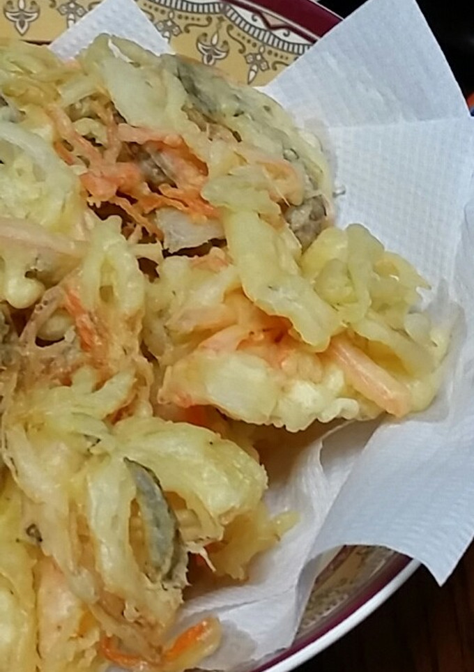 簡単！野菜のかき揚げ(*^^*)-レシピのメイン写真
