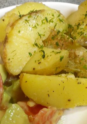 洋食の付け合わせに☆コンソメポテト-レシピのメイン写真