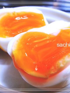 テッパン!黄身トローリ 半熟ゆで卵♪-レシピのメイン写真