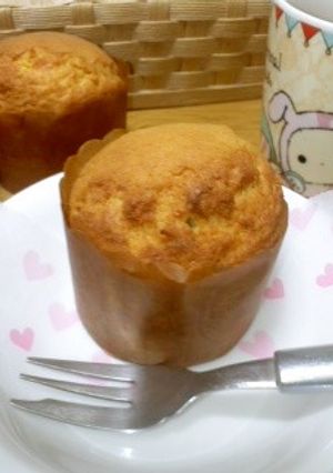 牛乳不要！HM☆簡単カップケーキ-レシピのメイン写真