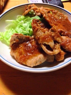濃いめ味付け生姜焼き-レシピのメイン写真