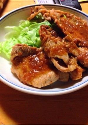 濃いめ味付け生姜焼き-レシピのメイン写真