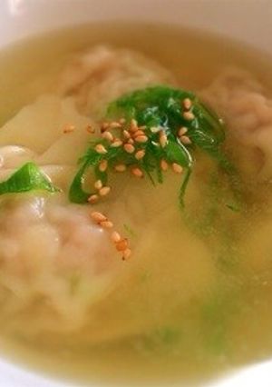 貝柱入り水餃子-レシピのメイン写真